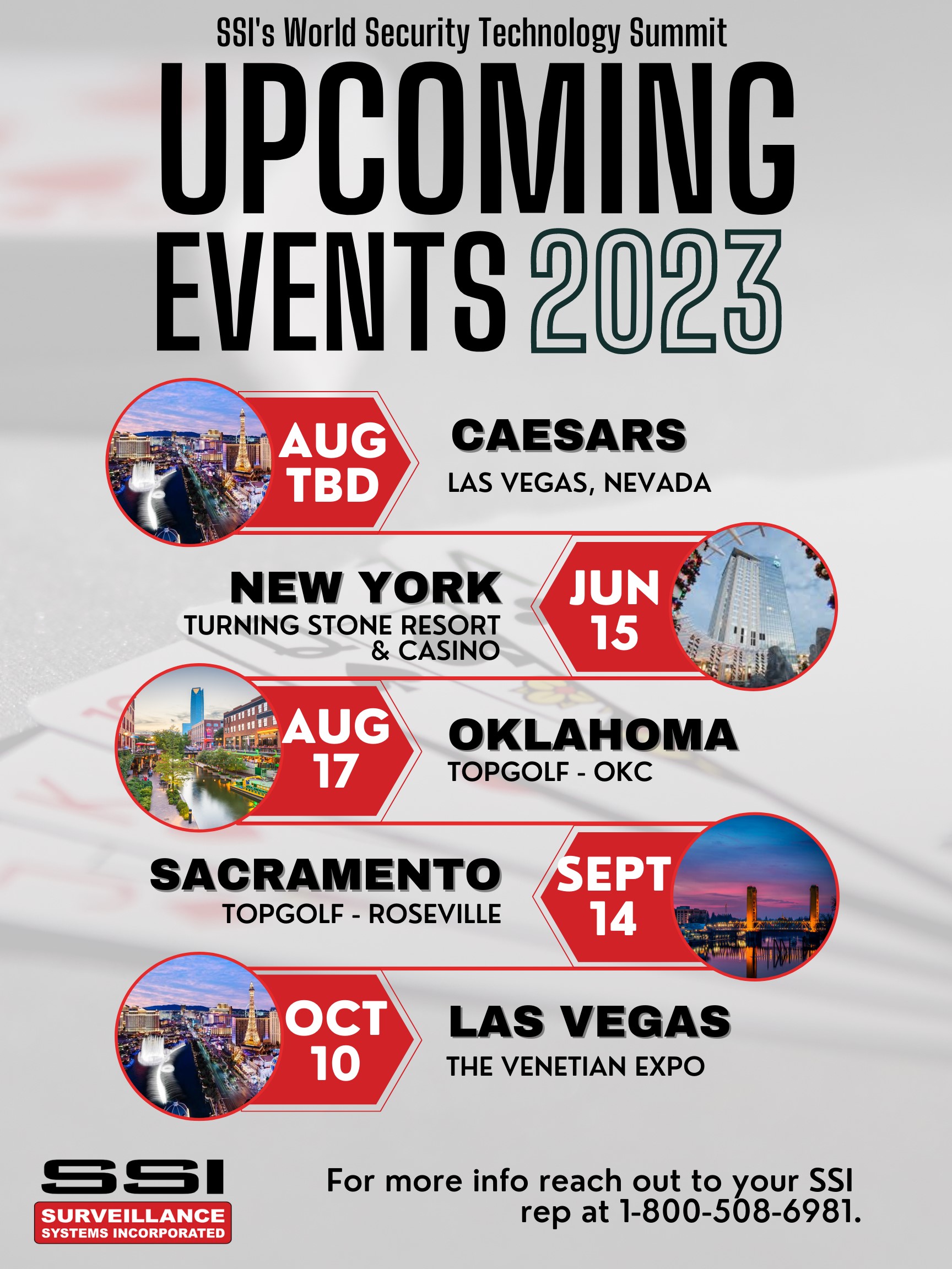 upcoming events SSI